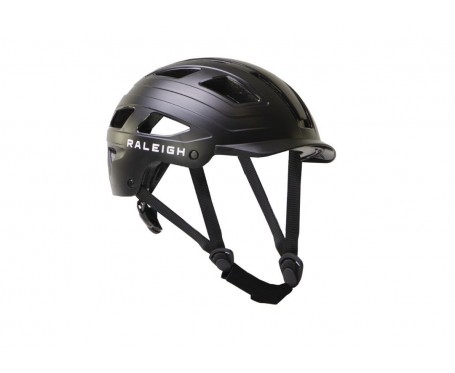Helmet Raleigh Glyde Urban/Commuter style Adult Large Black 59-61cm